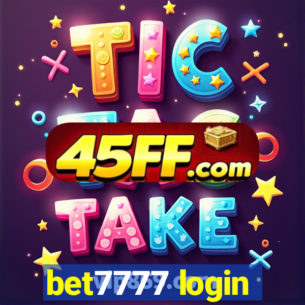bet7777 login